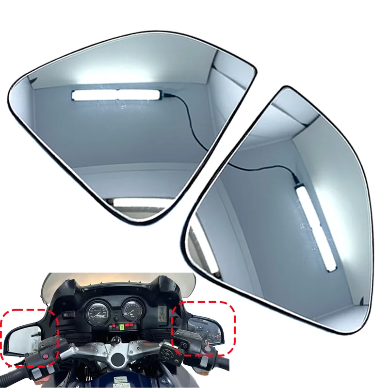 Für BMW R1150RT R1100RT R850RT R1150RS Links Rechts Spiegel Rückspiegel Seite Spiegel Ansicht Vision Objektiv