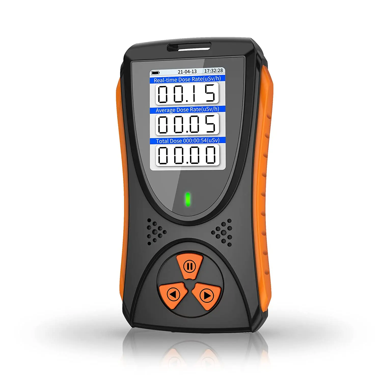 

Geiger Counter Nuclear Radiation Detector, Rechargeable Beta Gamma X-ray Portable Handheld Radiation Monitor with LCD Display