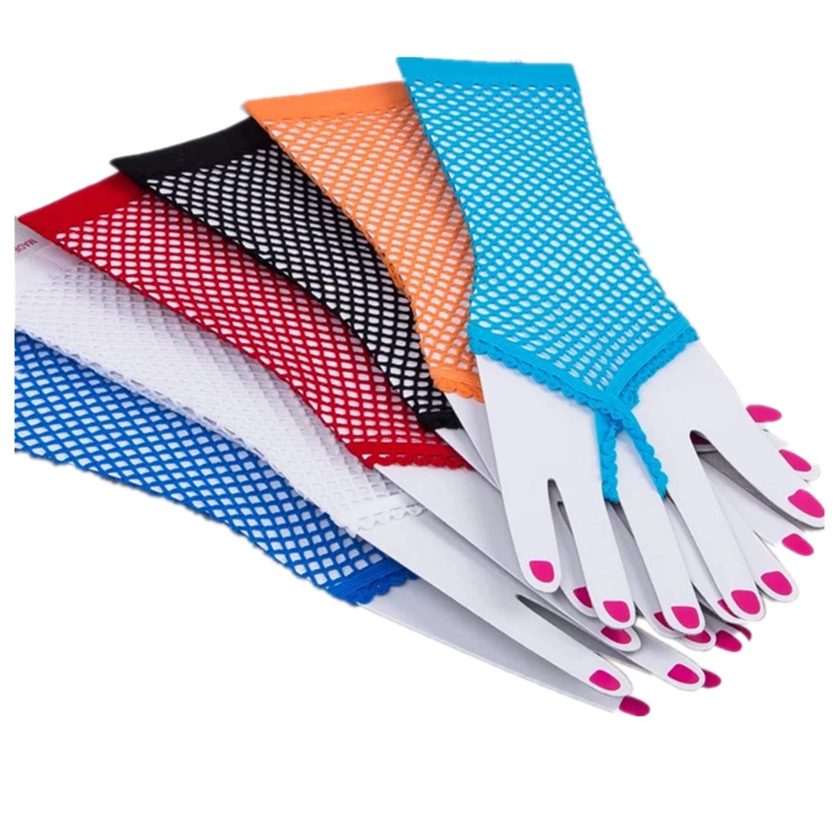 

2 пары стильных бриллиантовых перчаток для девушек танцевальные готические панковские перчатки для выпускного вечера