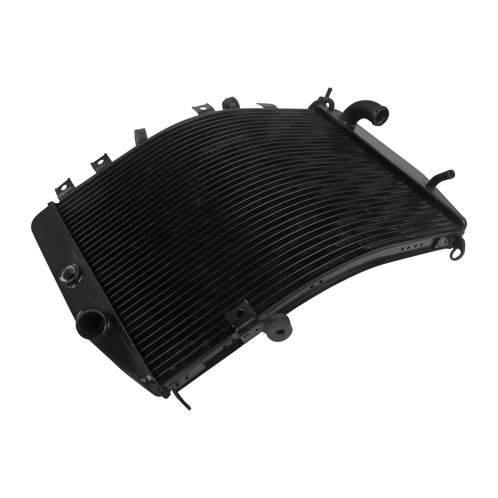 For Kawasaki NINJA ZX9R ZX-9R ZX 9R 2000-2003 2002 Motorcycle Engine Radiator Water Tank CNC Cooling Coolant Cooler Black