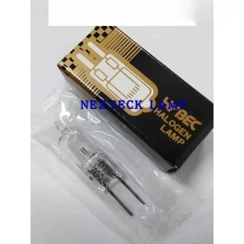 

Japanese HYBEC halogen bulb JC 12V30W vertical wire 2000 hour spectrophotometer lamp projector lamp