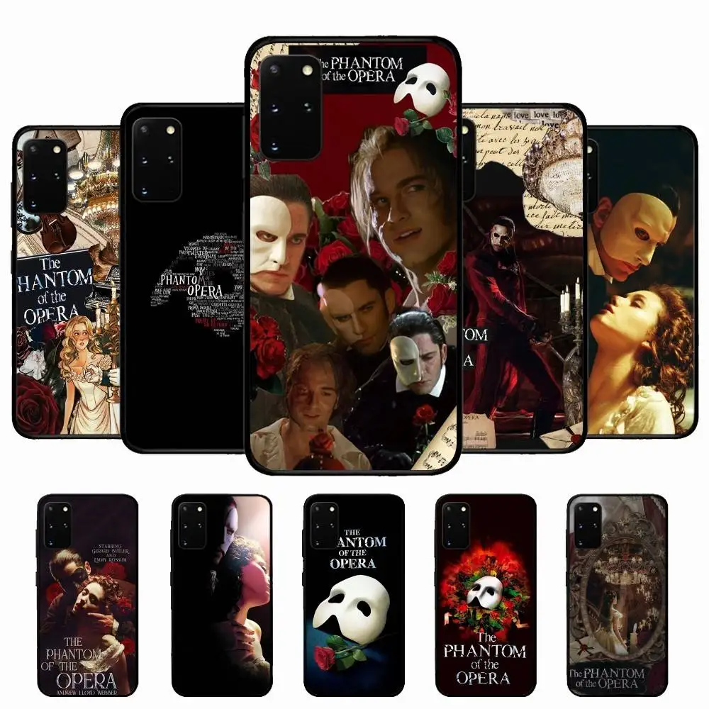 The Phantom Of The Opera Phone Case For Samsung S 24 Fe 25 Ultra Plus 20 Lite 21 30 22 23 24 22 Ultra 5G Fundas