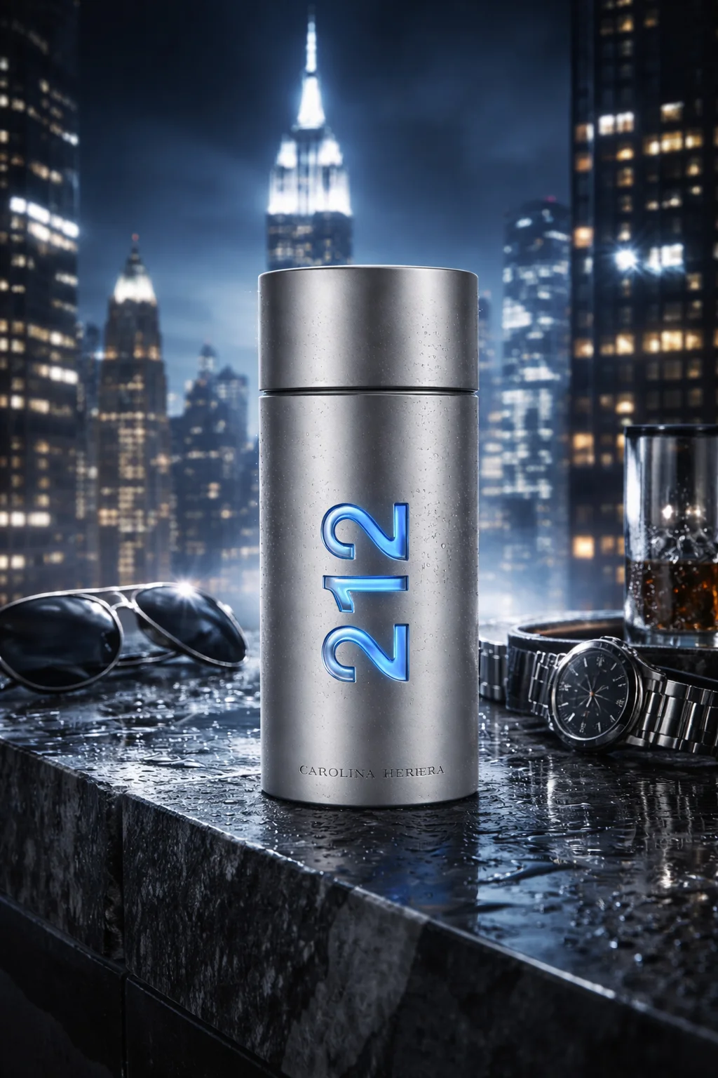 Carolina Herrera 212 Men EDT 100ml Perfume Colonia Aroma Duradero Compliment Getter Regalo para Hombre Spray Natural Neutro Comprar Nuevo