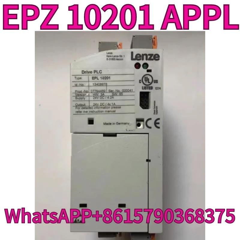 Used EPZ 10201 APPL frequency converter control unit