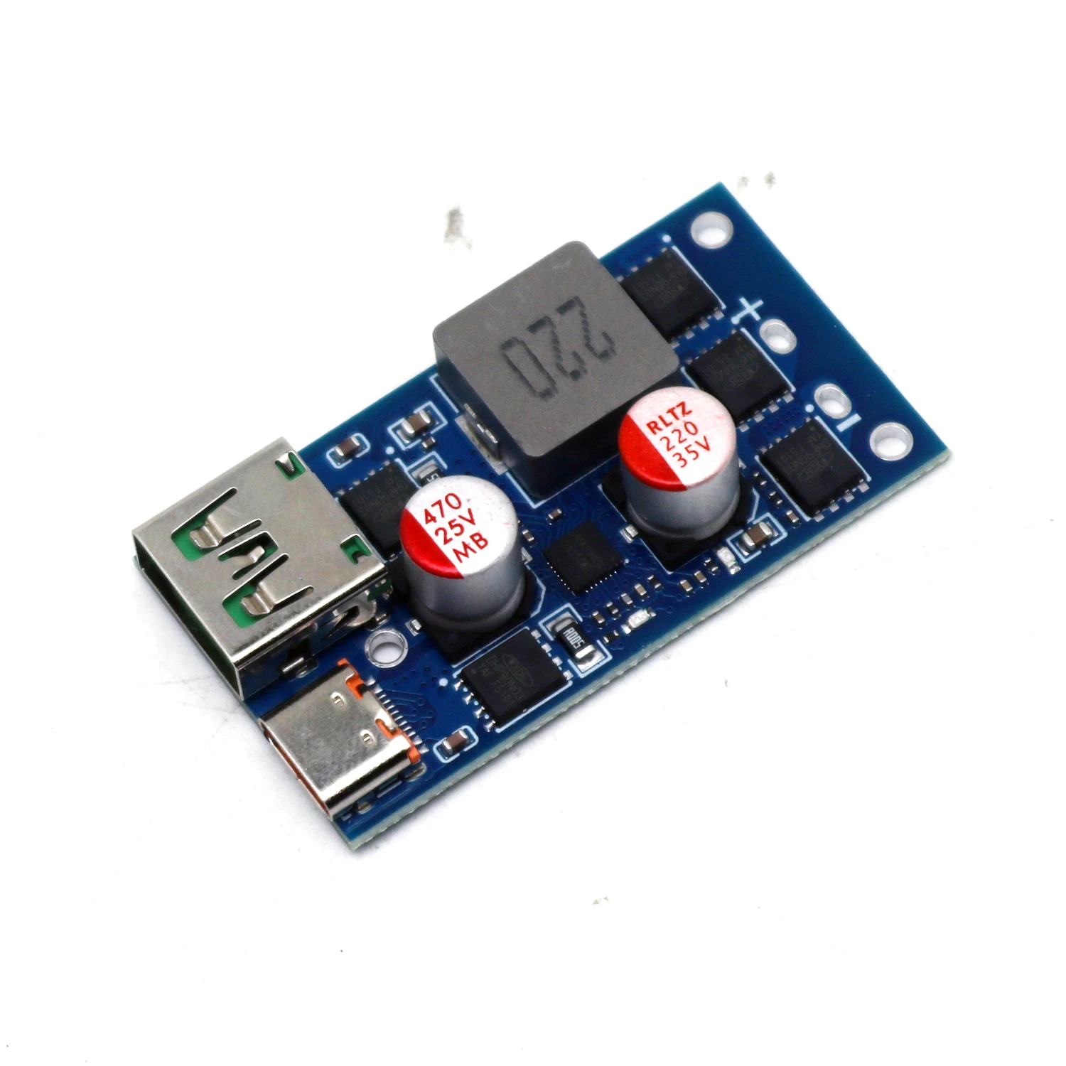 PD3.0 140 Вт Модуль быстрого зарядного устройства Настольная автомобильная зарядка Многопротокольный преобразователь 12 В 24 В до 5 В 9 В 12 В 15 В 20 В TYPE-C USB DC понижающий преобразователь