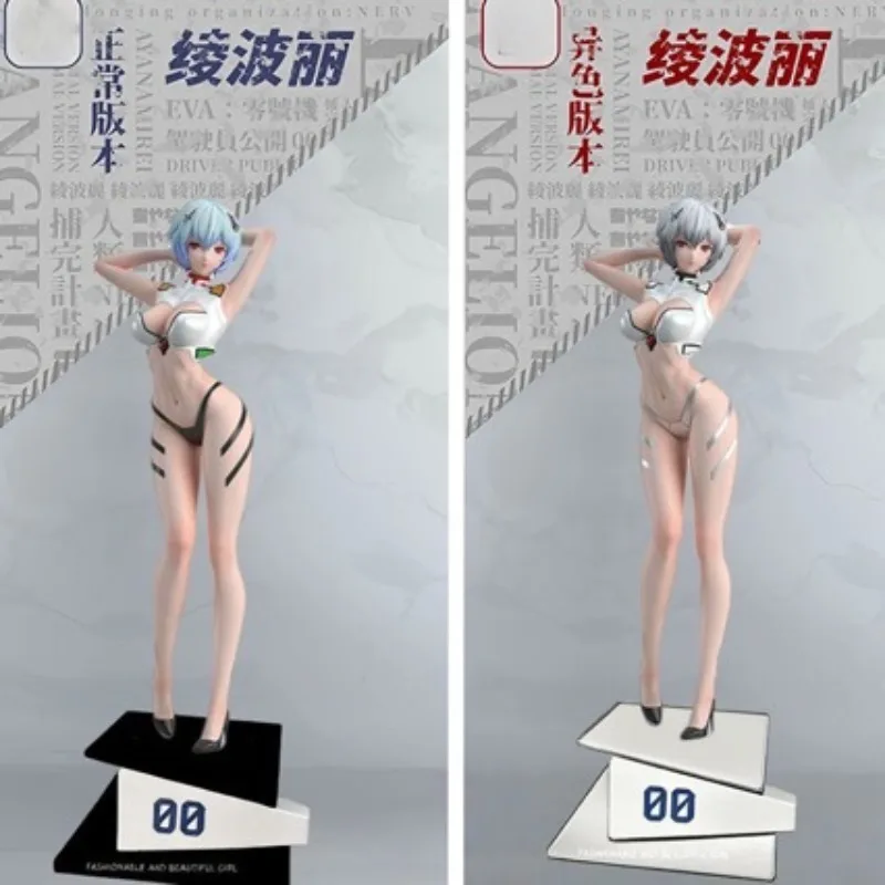 

Hot Selling New Rei Ayanami Short Hair Resin Anime Figure Bishoujo Collectible Model PCCase DesktopDecor Birthday Gift AnimeFans