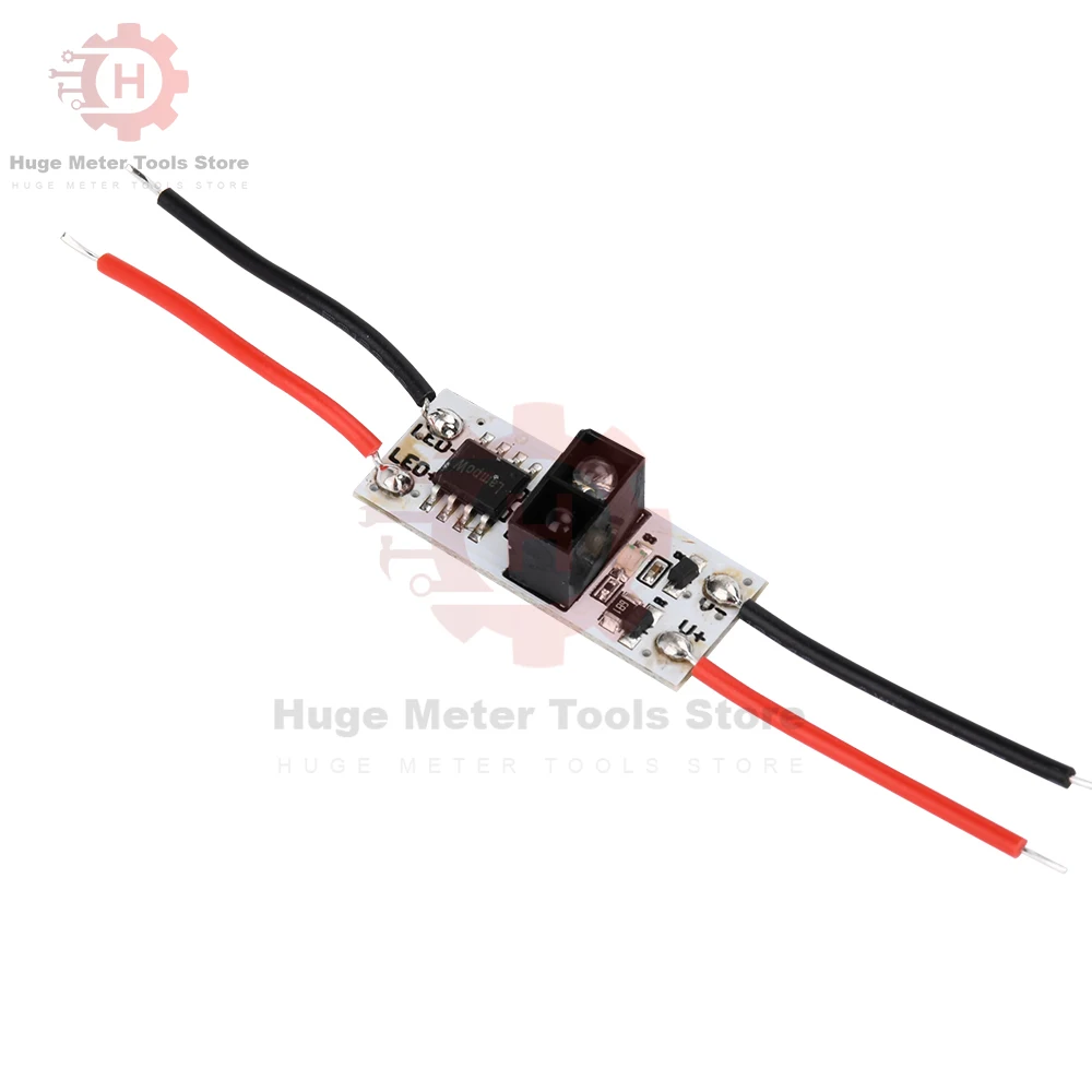 LED Switch Sensor Module 12V IR Infrared Sensor Module LED Lamp Aluminum Shell Built-in Infrared Sensor Switch Hand Sweep Switch