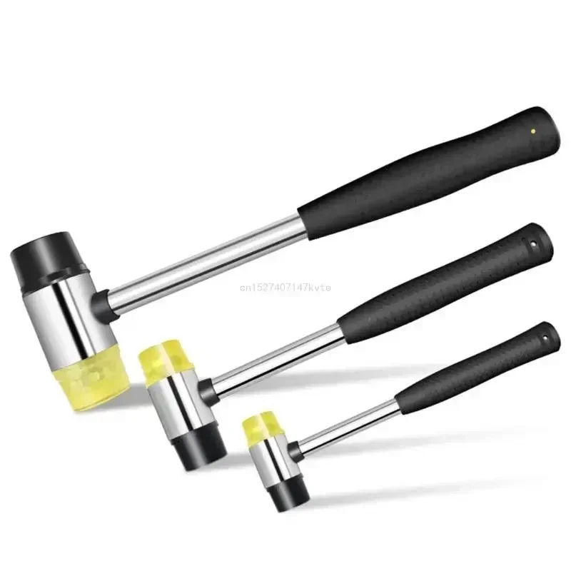 For Rubber Soft Double-faced Durable Rubber Hammer Double-faced Tool Any-project Mallet Soft