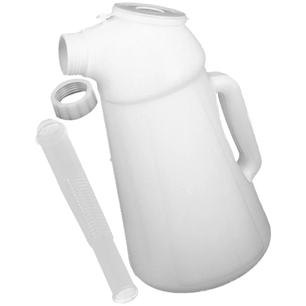 

Oil Can Pump Oiler Durable Plastic Material Long Mouth Design Boat Engine Oil Dispenser Labor-Saving Lubrication Oiler