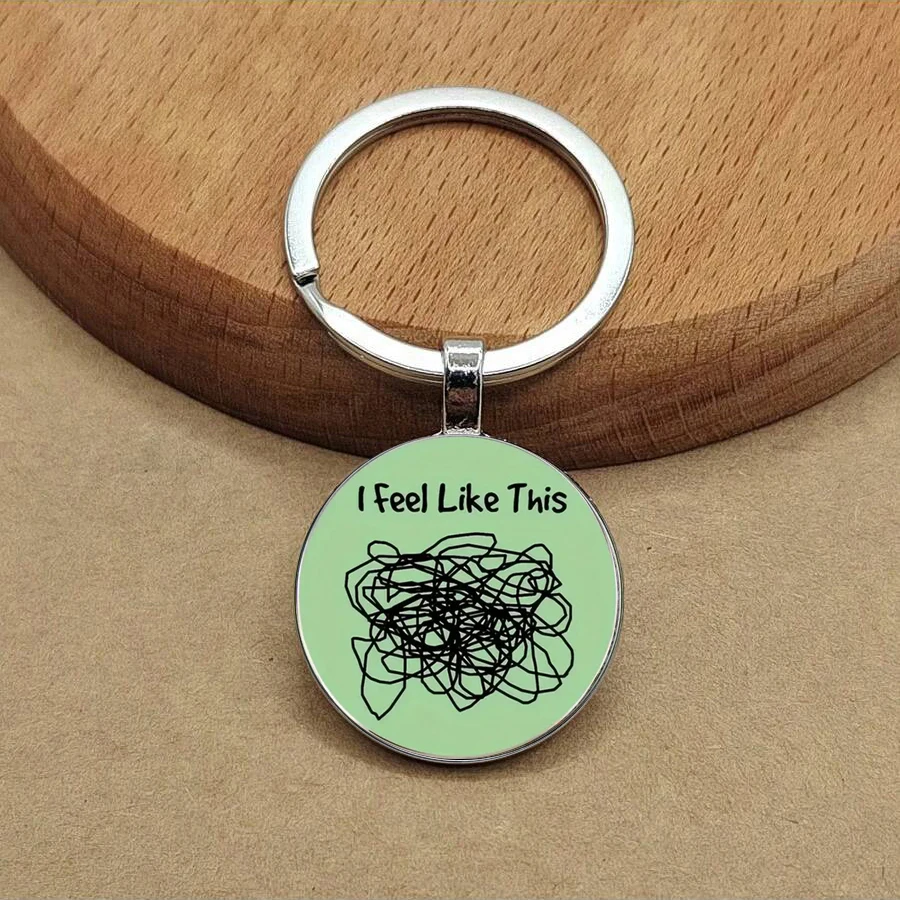 Good Luck Green Lucky Grass Keychain Bag Pendant Clover Wishing You Good Luck Hot Selling
