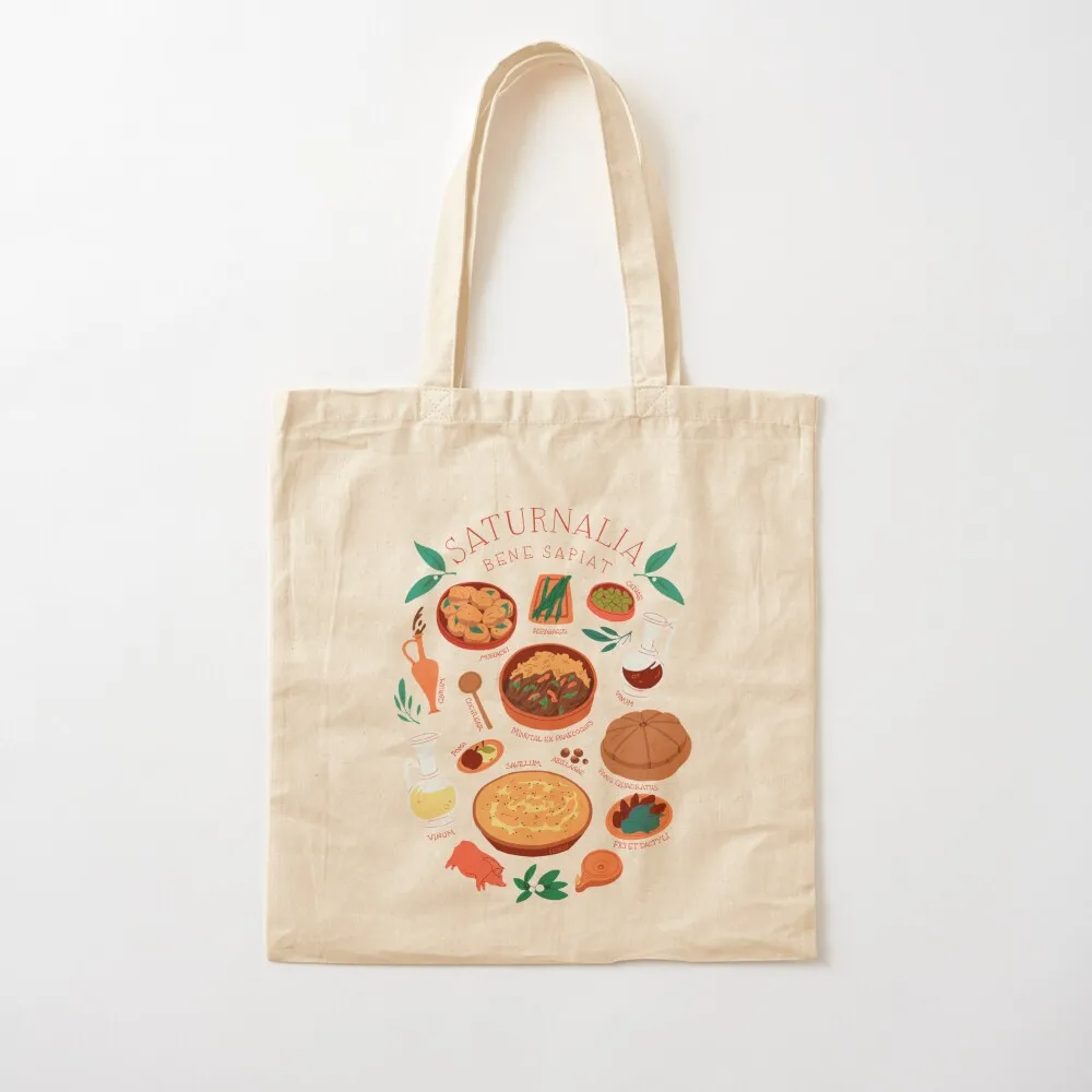 Saturnalia Feast Tote Bag bags woman 2025 canvas tote Women's shopper Beach bag