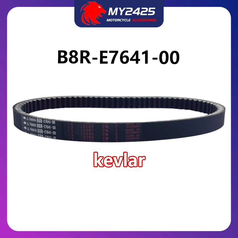 

ОРИГИНАЛЬНЫЙ Кевларовый ремень для скутера 890*24 OEM B8R-E7641-00 для Yamaha NMAX TRICITY 125 155 GPD125 GPD150 AEROX155 Ремень CVT
