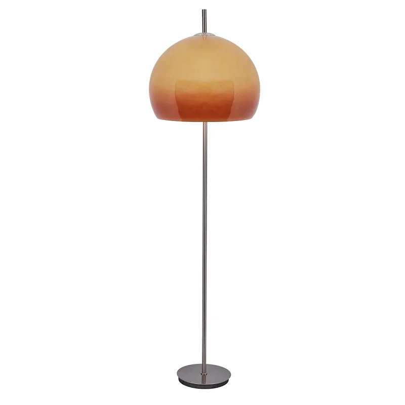 Bauhaus Vintage Mushroom Floor Lamp Bedroom Bedside Lamp Living Room Glass Ins Girls Room Vertical Lamp Standing Lamoara De Pie