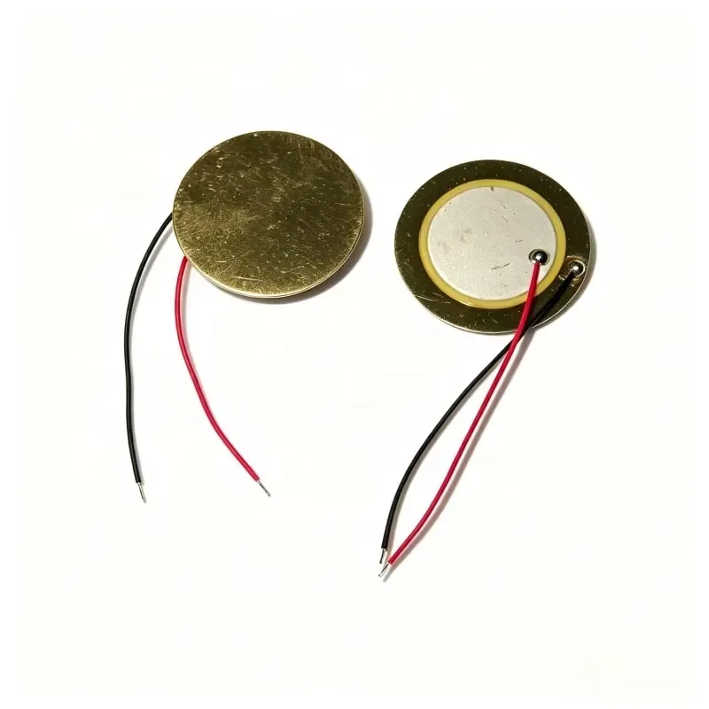 SWT-2746-50L Piezoelectric Buzzer Disc 27mm 50mm Lead Type Piezoelectric Vibration Sounder