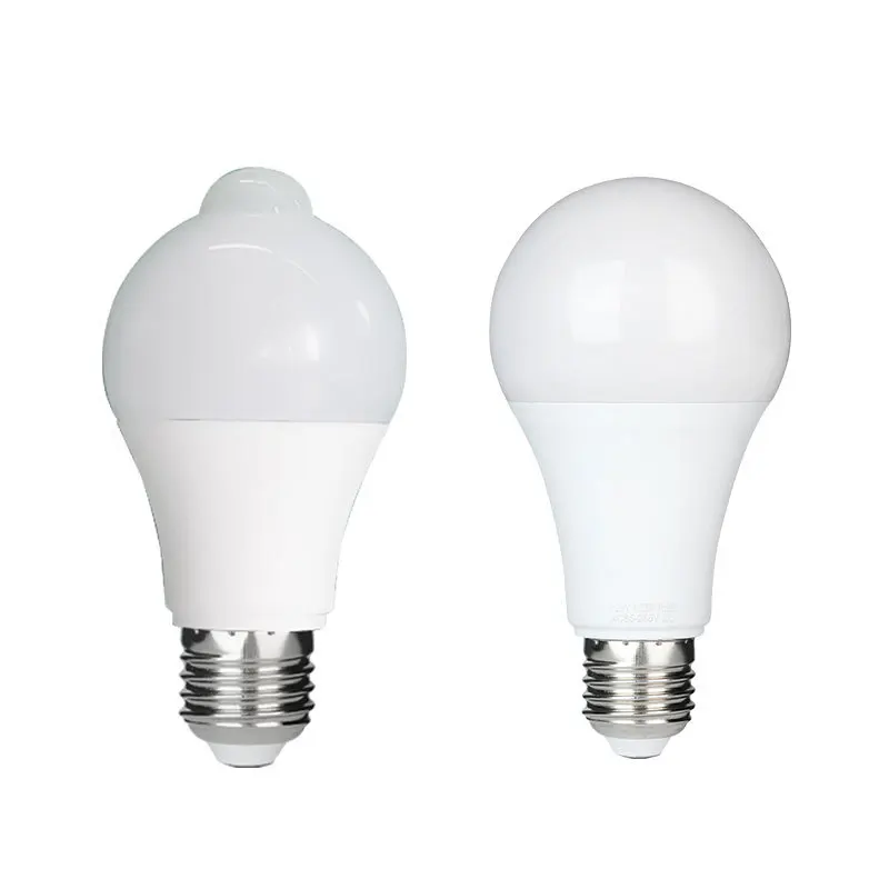 

E27 5W/7W/9W/12W LED luminous intelligent PIR motion sensor bulb AC85-265V radar-sensing human infrared sensor bulb