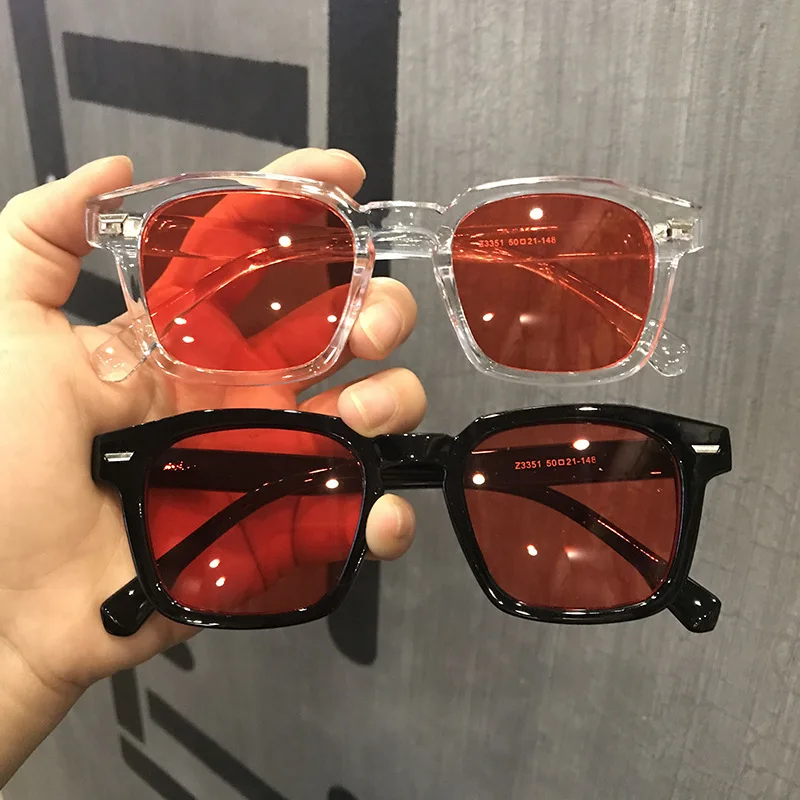 Rmm Marke 3 stücke/Set hochwertige neue Polygon Meter Nagel quadratische Sonnenbrille Mode Männer Hip Hop Brille Retro Sonnenbrille Frauen – Detail 8