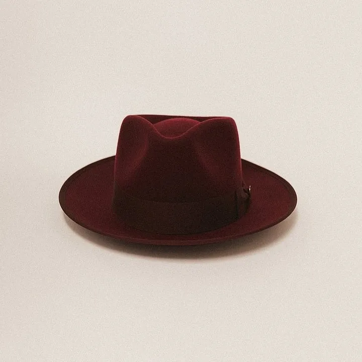 

Popular Autumn and Winter New Short-Brimmed Felt Hats for Men and Women, Fashionable Woolen Jazz Hats, British Style Top Hats