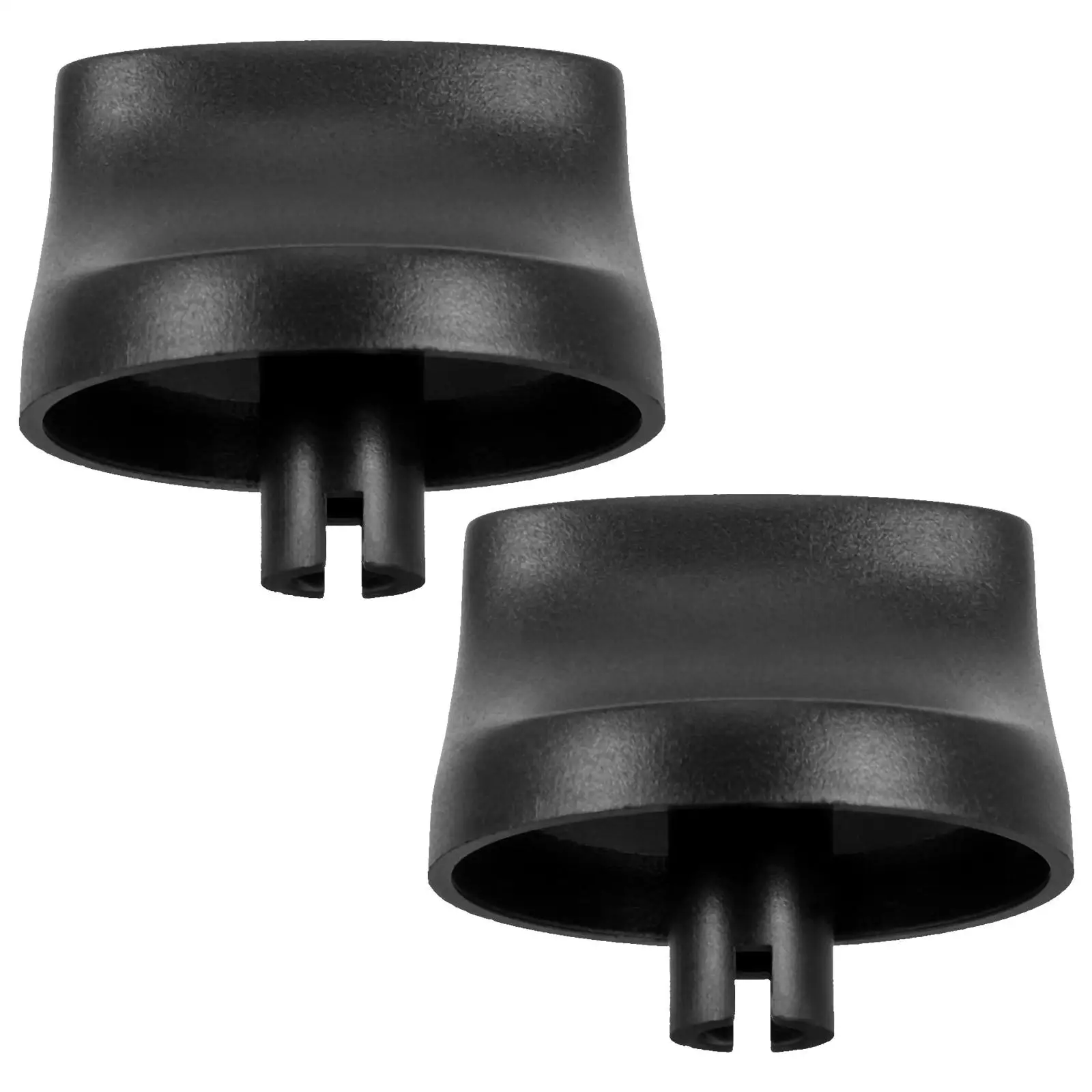 

2pcs Timer Knob Cap Plastic Replacement Universal Control Easy Adjustment Home Office Use Lightweight Right Size