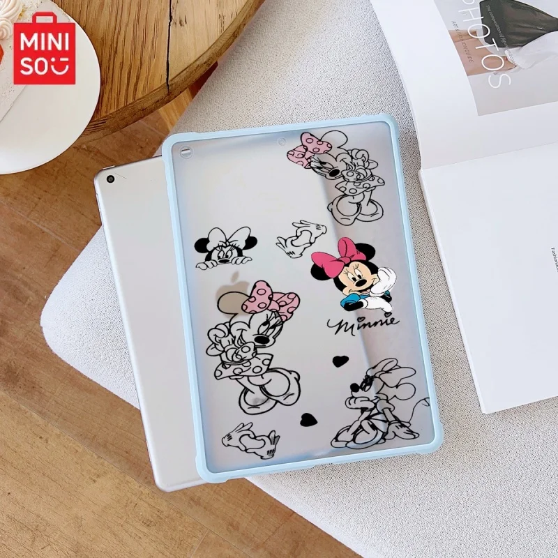 

Мино Дисней Синий чехол для iPad Minnie Mouse, подходит для iPad Pro 6/M4, Air3/5, Mini6, iPad 6/10,8,3/9,7/10,5/12,9/10,9/11 дюймов