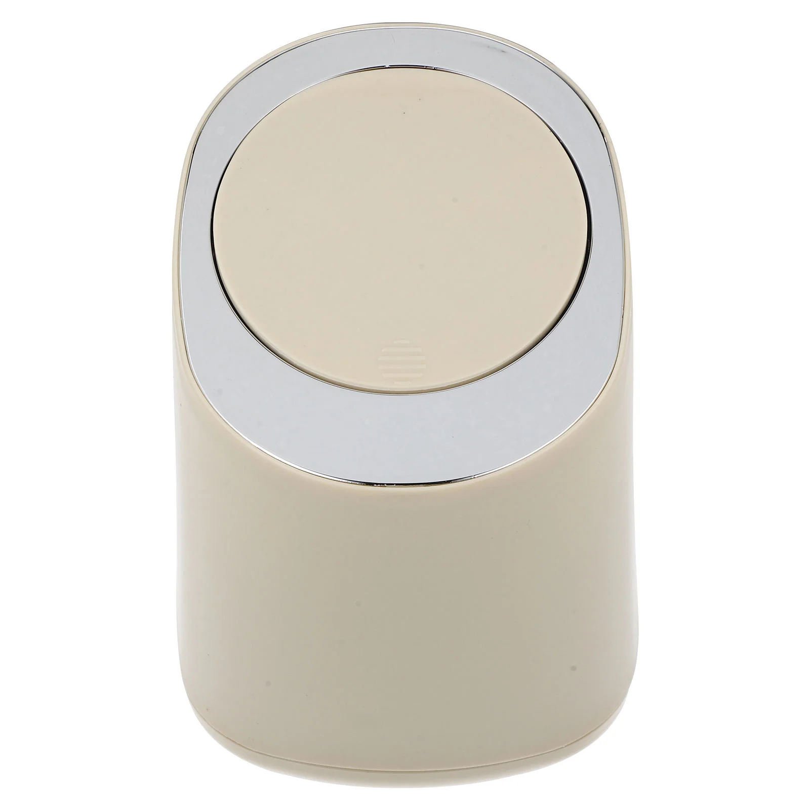 

1Set Mini Plastic Waste Bucket with Lid Modern Press Trash Can for Home Office Desk Tabletop Elegant and Practical