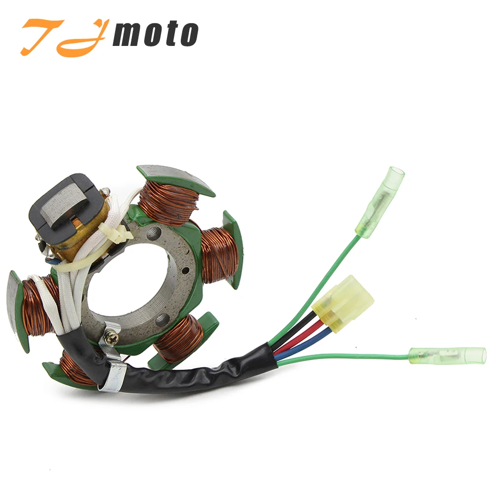 

For Yamaha 63M-85510-00 1996 1997 1998 Exciter 220 Wave Raider 1100 WVT1100 Wave Venture 1100 Motorcycle Magneto Stator Coil