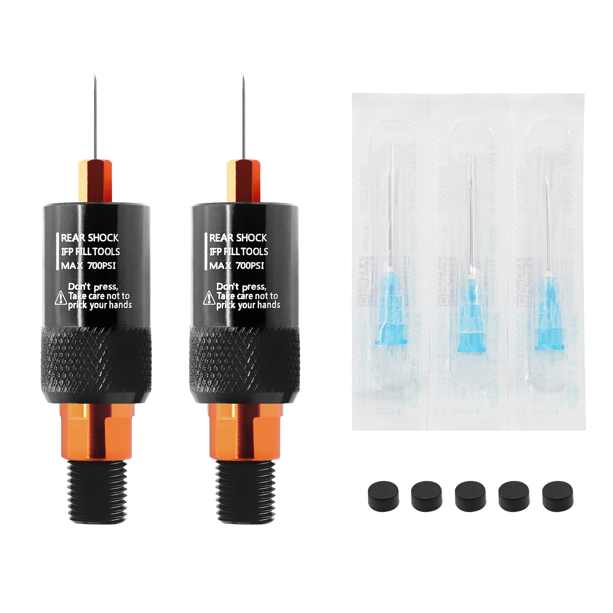 

2pcs Bicycle Bike Rear Shock IFP Needle Charging Adapter Fill Tool for FOXRP2/RP23/FLOAT-X/CTD/ FLOAT-DPS for X-FUSION CCDB