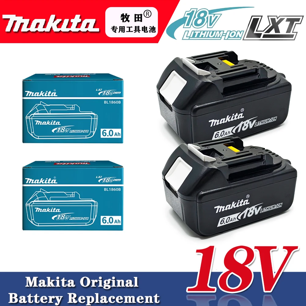 

Аккумулятор Makita 18 В Аккумулятор Makita 18 В 6000 мАч, аккумулятор для электроинструмента Makita BL1840 BL1830B