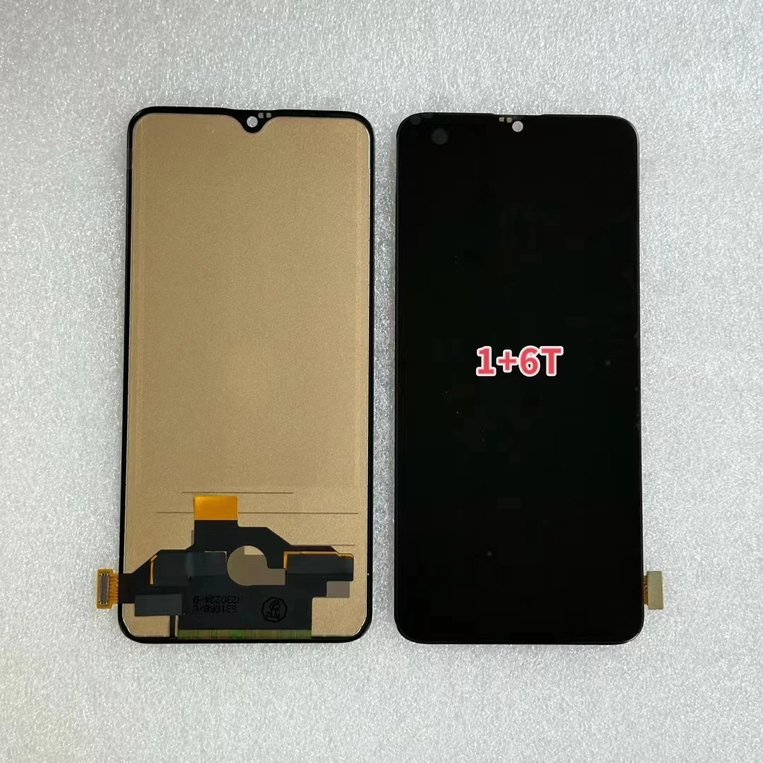 Replacement Repair Parts For OnePlus 6 1+6 /1+6T/ LCD Touch Screen Digitizer Black ( TFT or OLed )