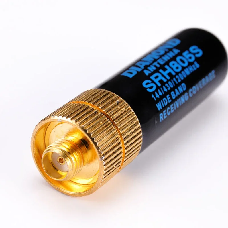 Mini SRH-805S 5ซม.SMA-F Female เสาอากาศคู่สำหรับ Baofeng UV-5R BF-888s วิทยุ