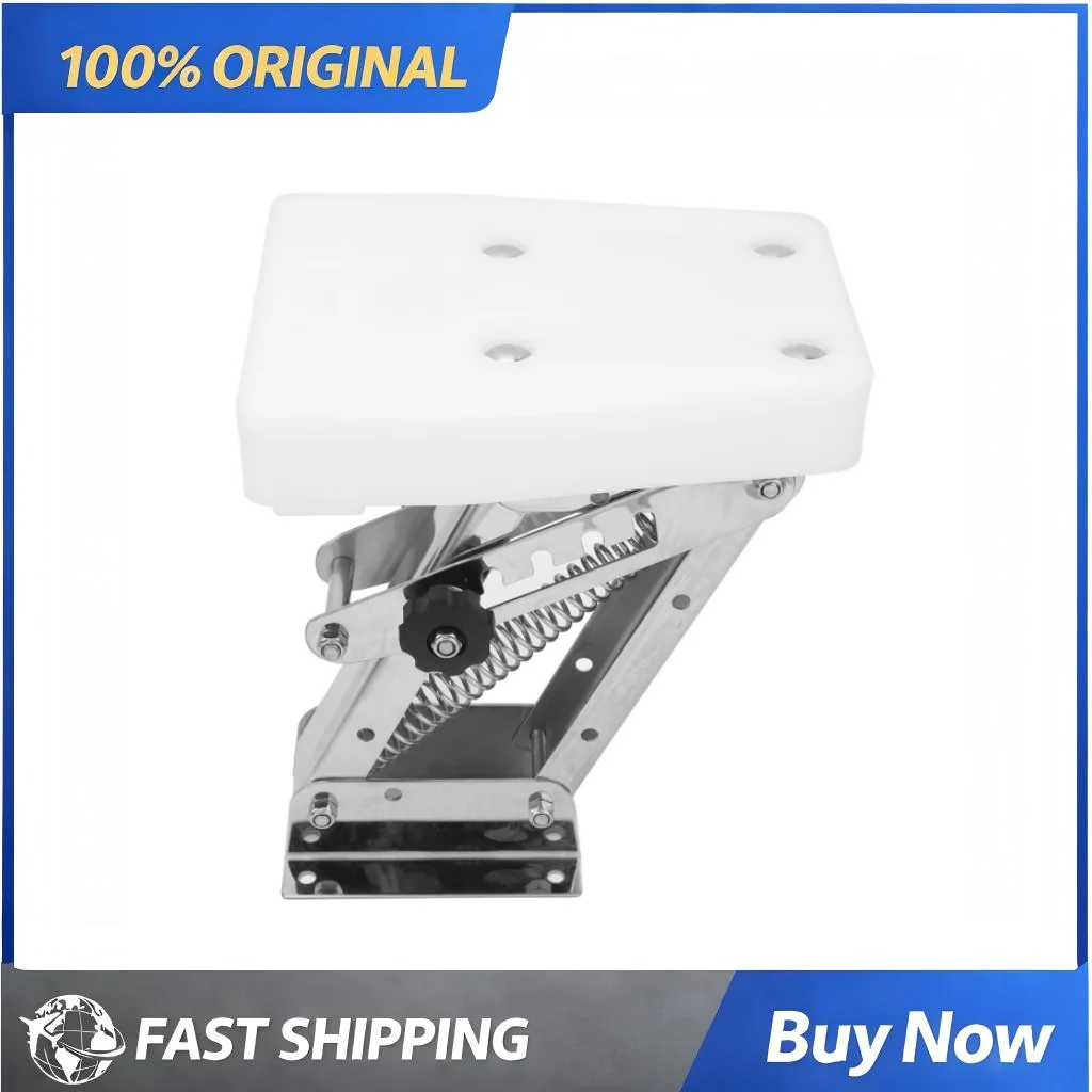 Soporte de Motor fueraborda de acero inoxidable 304, soporte auxiliar para Motor de barco, diseño resistente y más suave, soporte de 2 tiempos de 7,5 a 20 HP