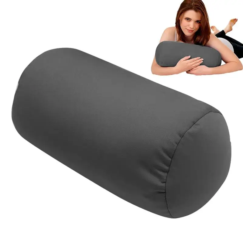 Microbead Neck Pillow Neck & Back Support Travel Pillow Soft Tube Bean Pillow Flexible Neck & Back Support Head Cervical Back