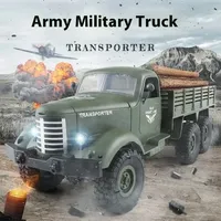 Q60 Rc Car Truck 1:16 2.4g 6wd Remote Control Car Toy Simulation Military Vehicle Model Four-Wheel Drive Remote Control Car Toy