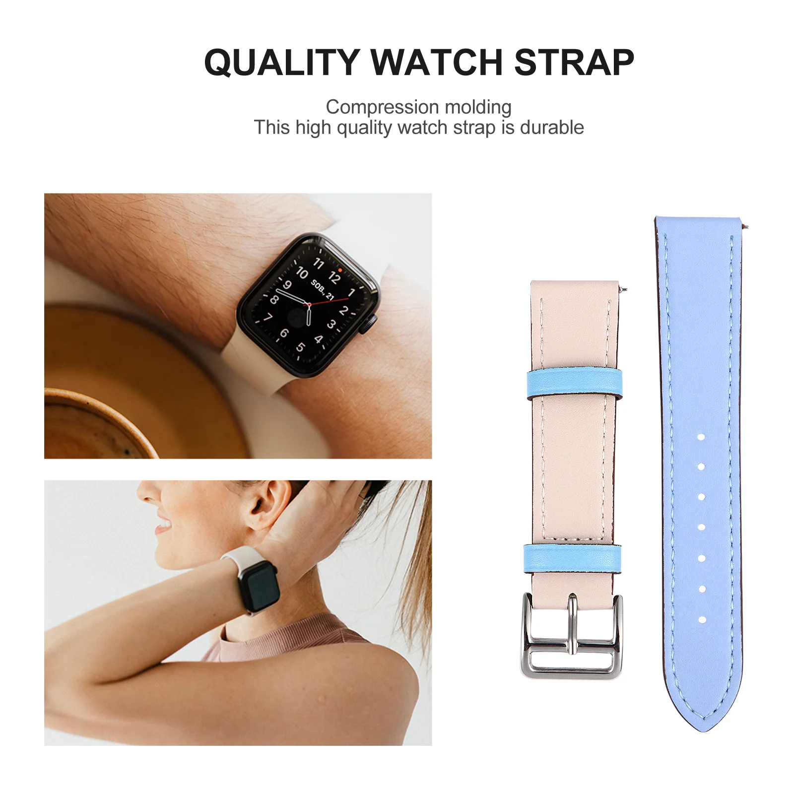 

Watch Strap Belt for Venu Comfortable Breathable Adjustable Smart Watch Band Durable Replacement Wristband