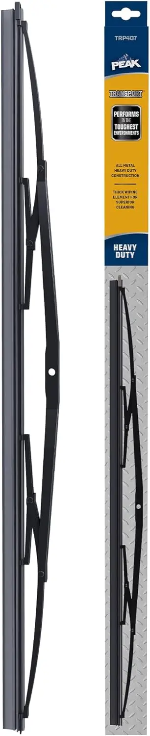 

Heavy Duty Windshield Wiper Blade for Class 6-8 Trucks, RVs, and Transit Buses with Saddle Arm and 40" Wide Blade