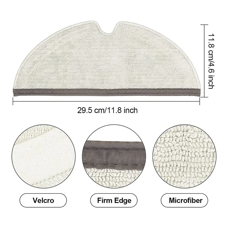 อะไหล่ไม้ถูพื้นสำหรับ roborock Q7 Q7สูงสุด + Q7 Max PLUS S6 S6สูงสุด S6 MaxV S5หุ่นยนต์ดูดฝุ่น S51 S50