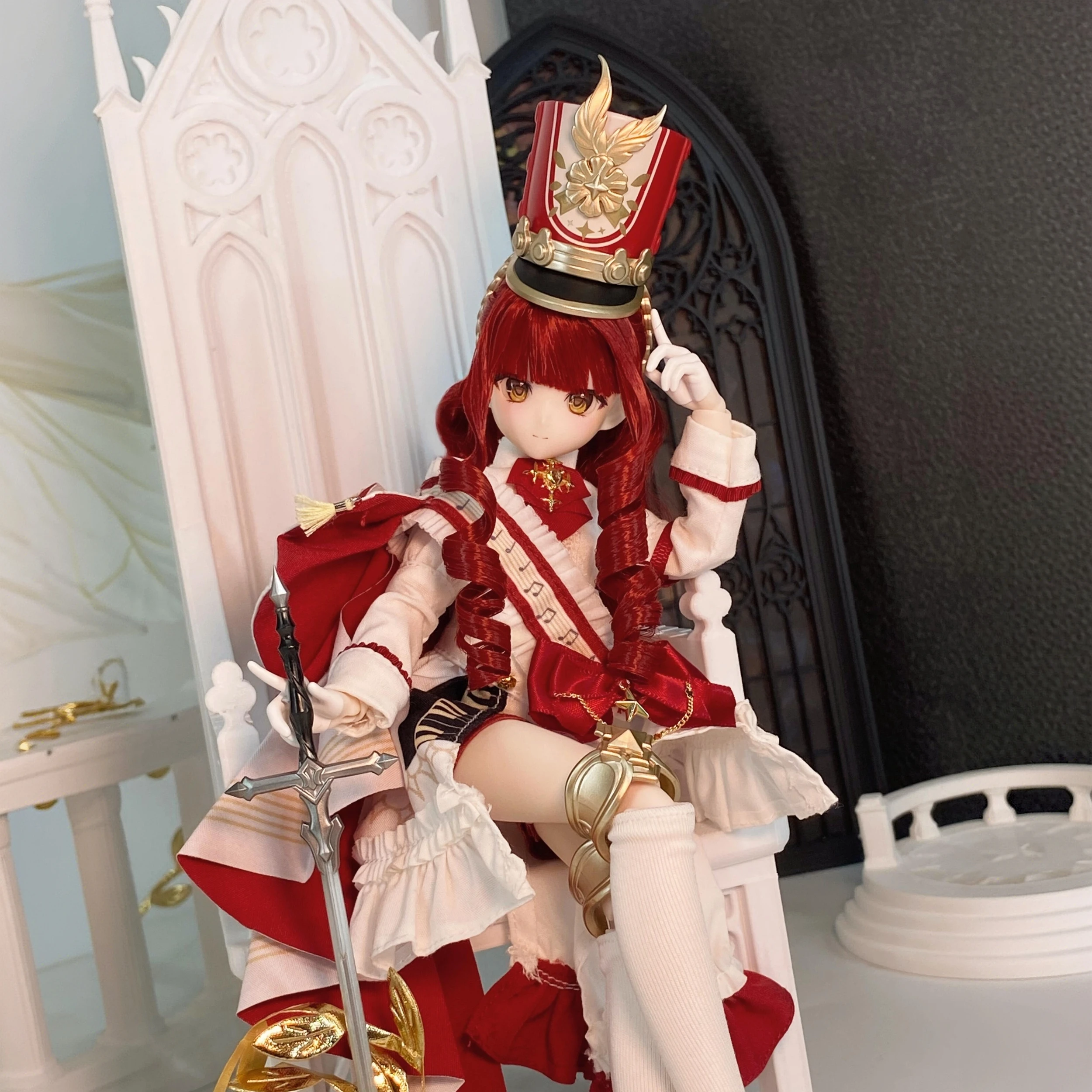 Genuine Bonnie Symphony Series Special 1/6 Action Figure Bjd Blind Box Hair Transplant Doll Model Decoration Collect Toy Gift view 2