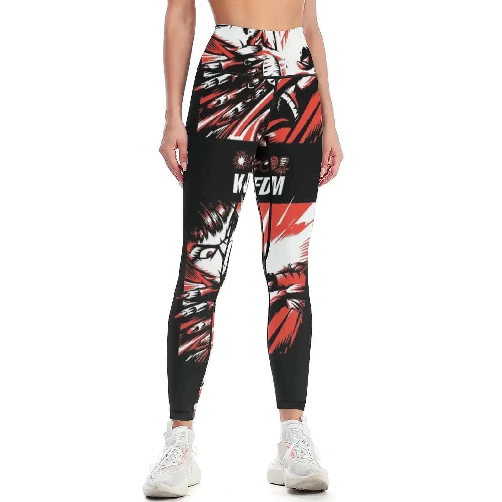 KMFDM Leggings fitness set gym sports for gym Jogger pants sporty woman gym Womens Leggings