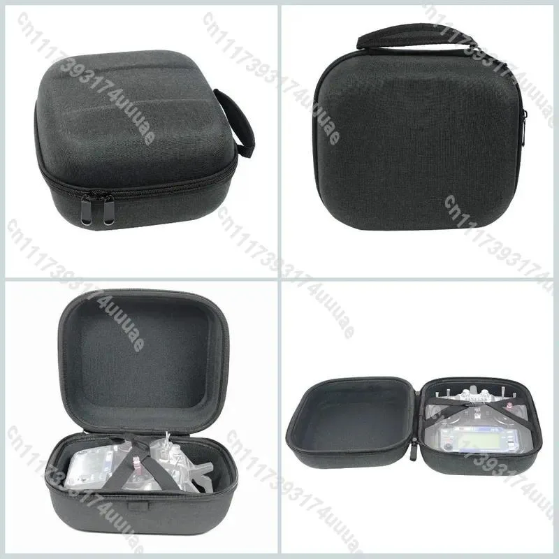 For General EVA Handbag Storage Case Compatible with Drone Remote Controller FPV Goggles Aircraft Photography Equipment