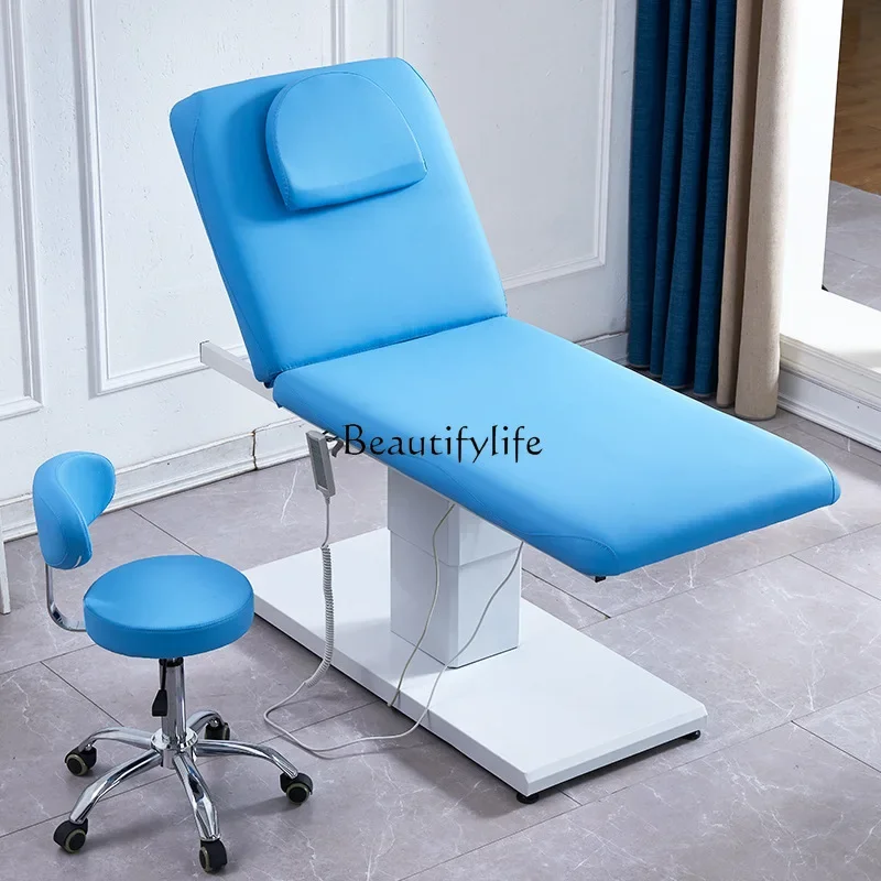 01-سرير تجميل كهربائي متعدد الوظائف لتدليك الرفع، سرير إعداد العظام للعلاج الطبيعي