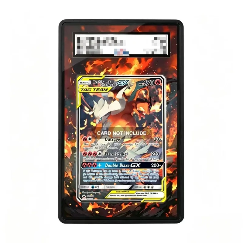 

Art Display for Scarlet Violet Arena Acerola Cards PTCG Anime Game Collection Expand Gift Self Made Acrylic Protective Case DIY