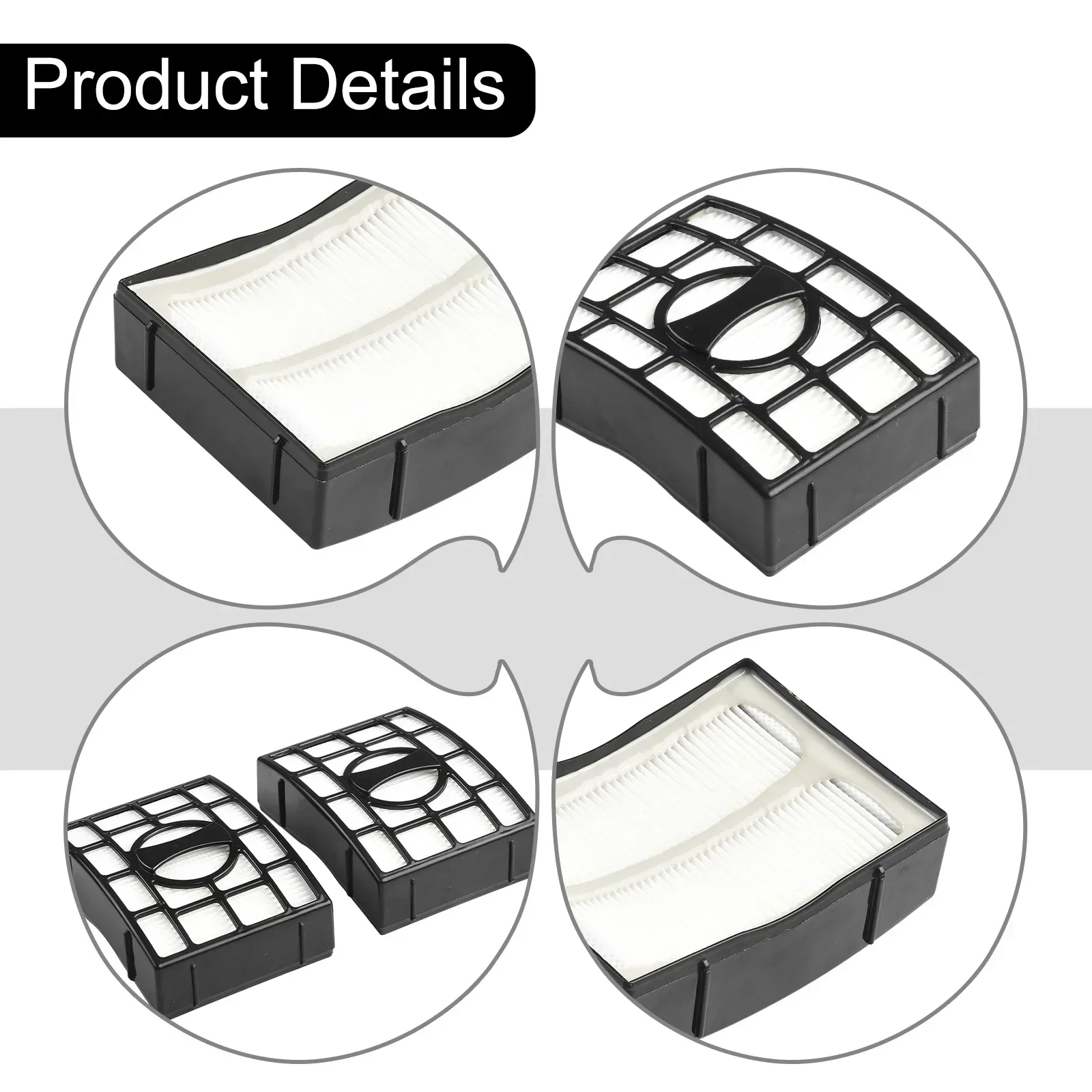 10 قطعة/المجموعة تصفية ل القرش مكنسة كهربائية UV725 ZU561 ZU562 ZU572 ZD400 ZD402 قطع الغيار استبدال الملحقات