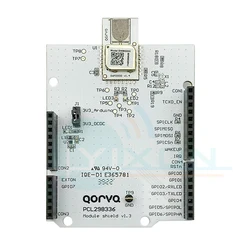 Edwave-dw m3000 evb arduinoシールド,dm3000 uwbモジュール,m32cbベースに取り付けられたNUCLEO-F429ZI devパネル,新しいオリジナル