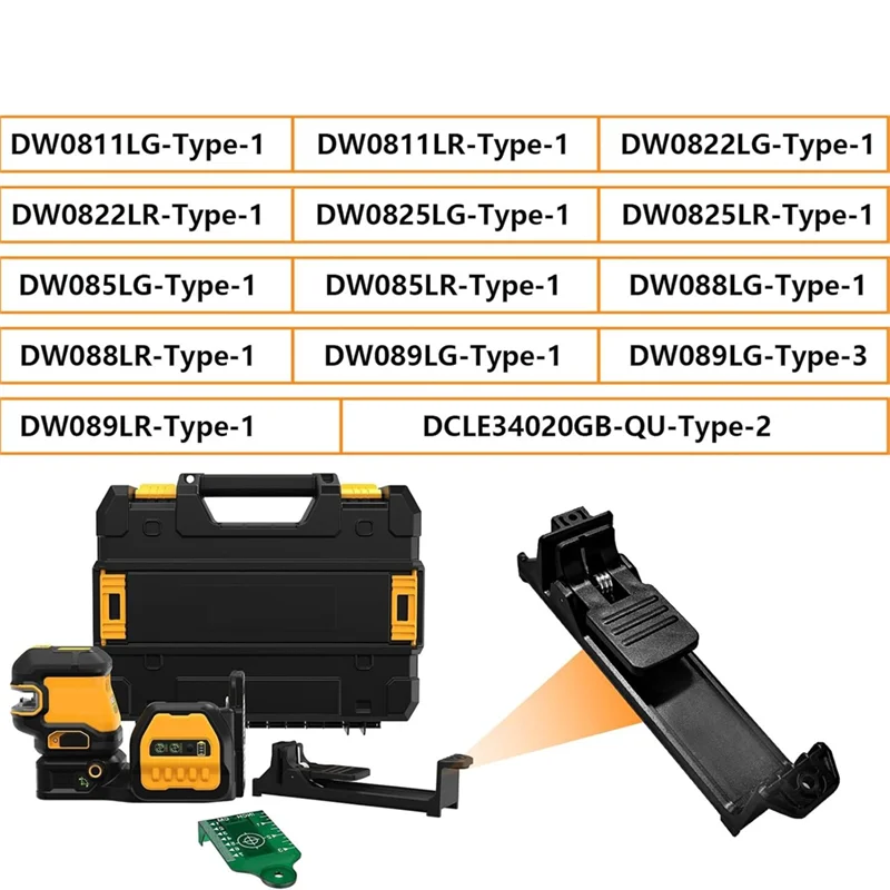 

BAAR-2Pack Настенное крепление для уровня для лазерного уровня DW0811LG DW0811LR Аксессуары для лазерного уровня Инструменты для выравнивания