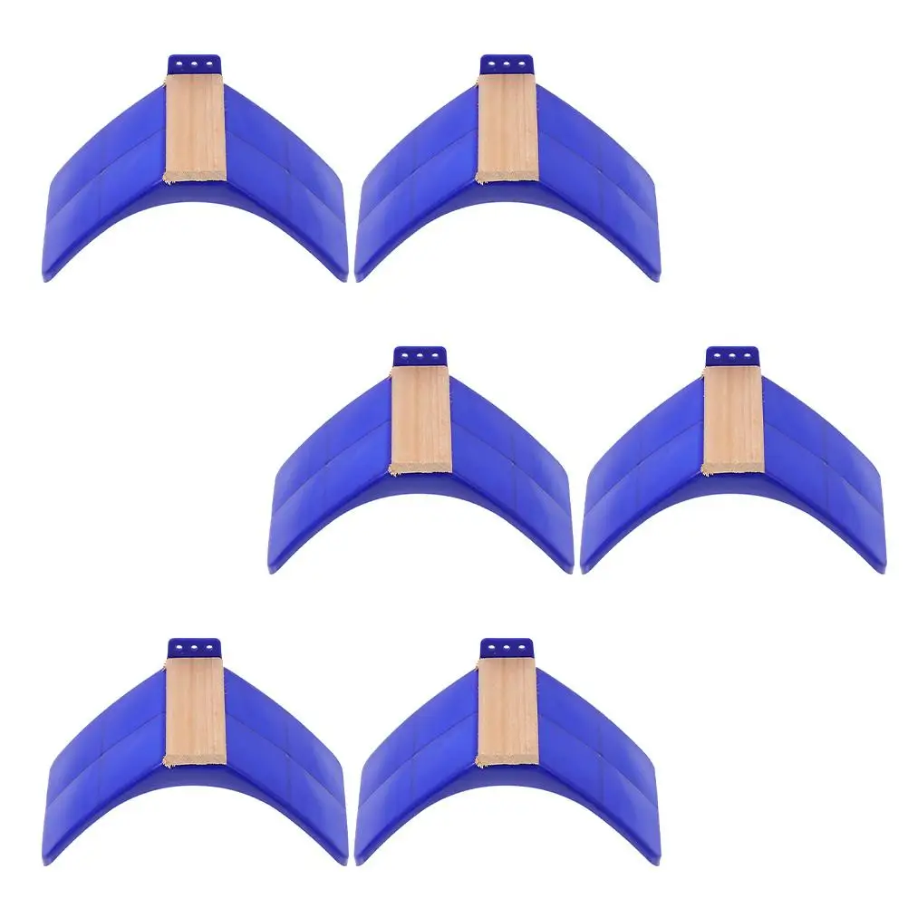 

6pcs Solid Plastic Pigeon Perch Wood Pigeons Rest Stand Stand Durable Bird Toy Resting Frame Flying Pet Skill Development