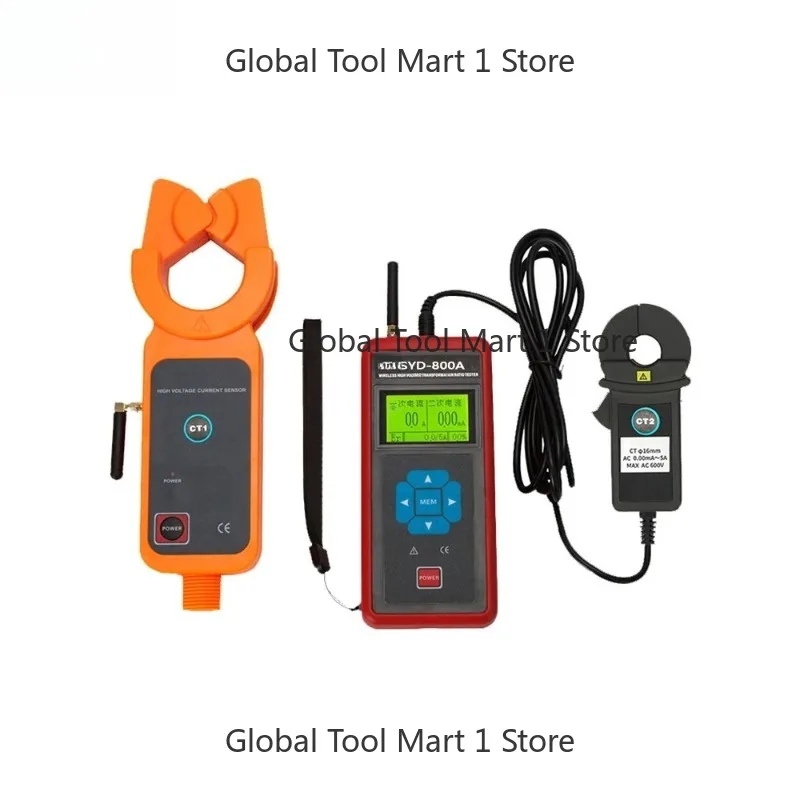 

Wireless Electronic Current Transformer Ratio Tester 0.5%FS Accuracy 1-500 Ratio Range IP55 Protection for High/Low Voltage