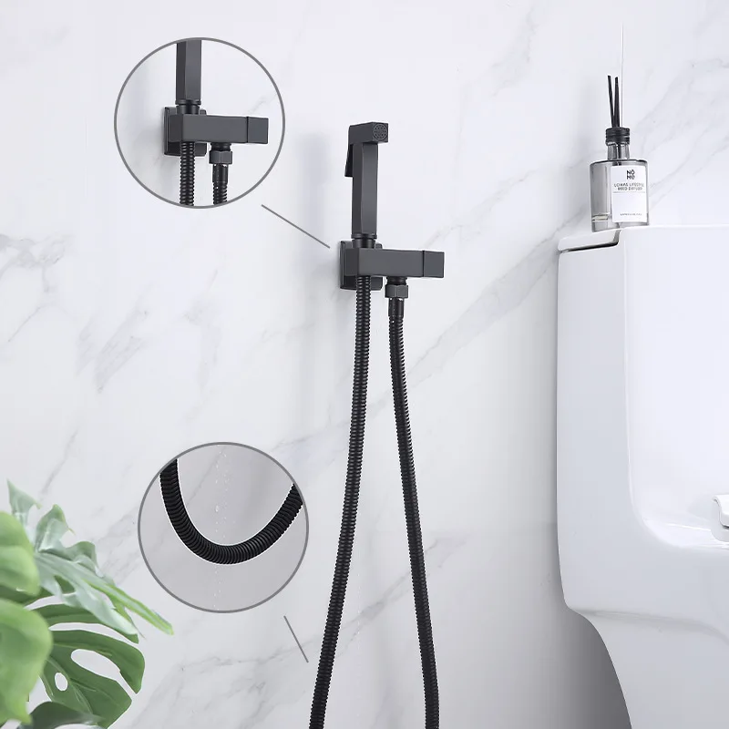 

Household Toilet Spray Gun, Handheld Pressurized Nozzle, Independent Switch, Women's Washing Machine, Bathroom Flushing Set