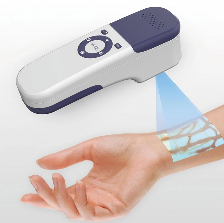 

The Clarity of Blood Vessel Detection Near Infrared Light Vein Finder Portable Used for Home or Hospital