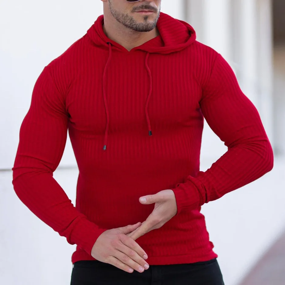 새로운 미국 스타일 프로모션 남성 슬림 피트 피트니스 운동복 남성 인기 따뜻한 캐주얼 운동복