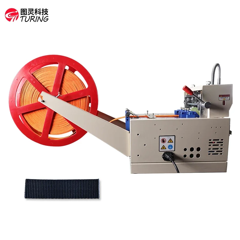 TR-120R Automatic belt ribbon  Elastic Cord  Hot Cutting Machine