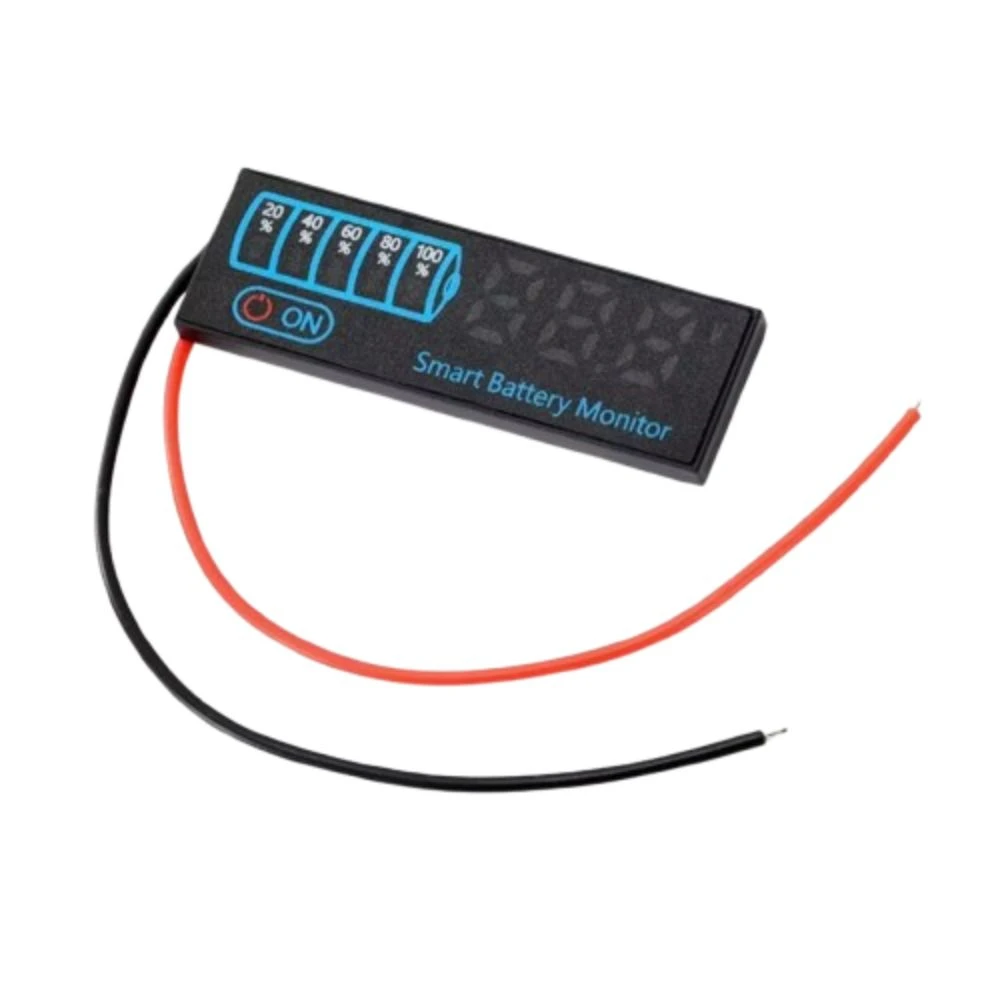 DC 7-55V Battery Level Indicator 12V 24V LED Display Battery Capacity Display Tester Intelligent Universal